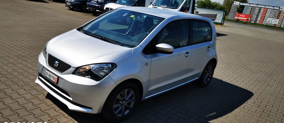 Seat Mii cena 25000 przebieg: 128000, rok produkcji 2015 z Zawidów małe 154